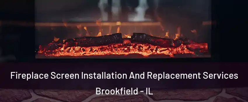  Fireplace Screen Installation And Replacement Services Brookfield - IL