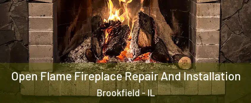  Open Flame Fireplace Repair And Installation Brookfield - IL